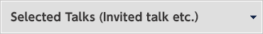 Selected Talks (Invited talk etc.）へ移動